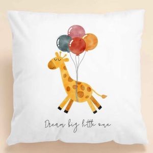 🆕 Dream Big Little One Giraffe Cushion Cover New! NWOT